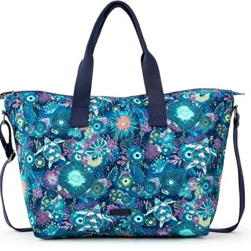 Sakroots Packable Duffel New Seascape